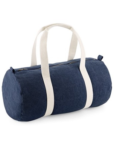 B-BG646-Denim Barrel Bag